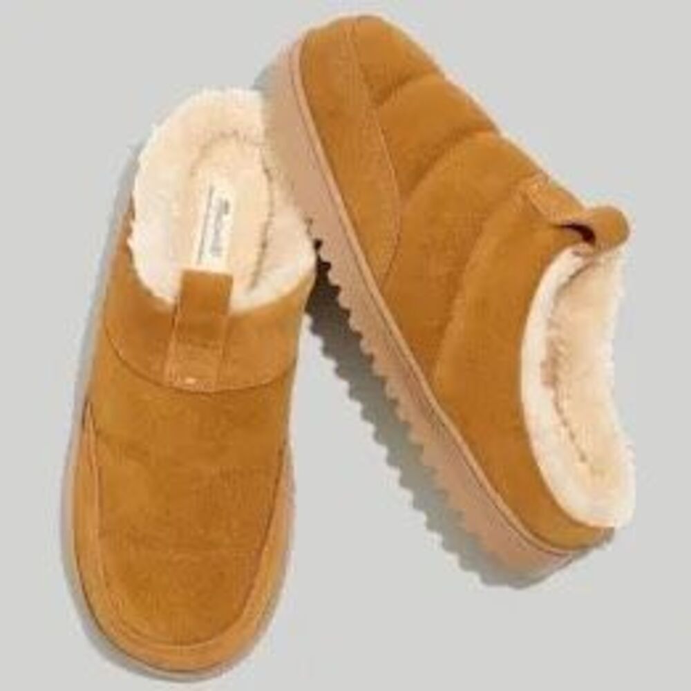 Madewell Allweek Suede Slippers size 8 women’s